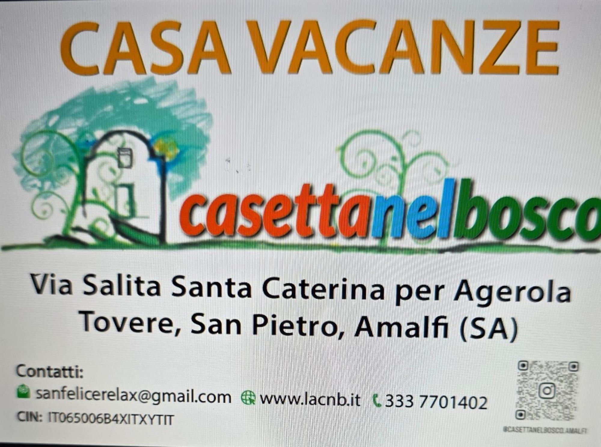 La Casetta Nel Bosco, Амалфи Екстериор снимка